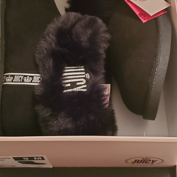 New Juicy Couture Black Boots size 9M (Final Sale) - Picture 8 of 8